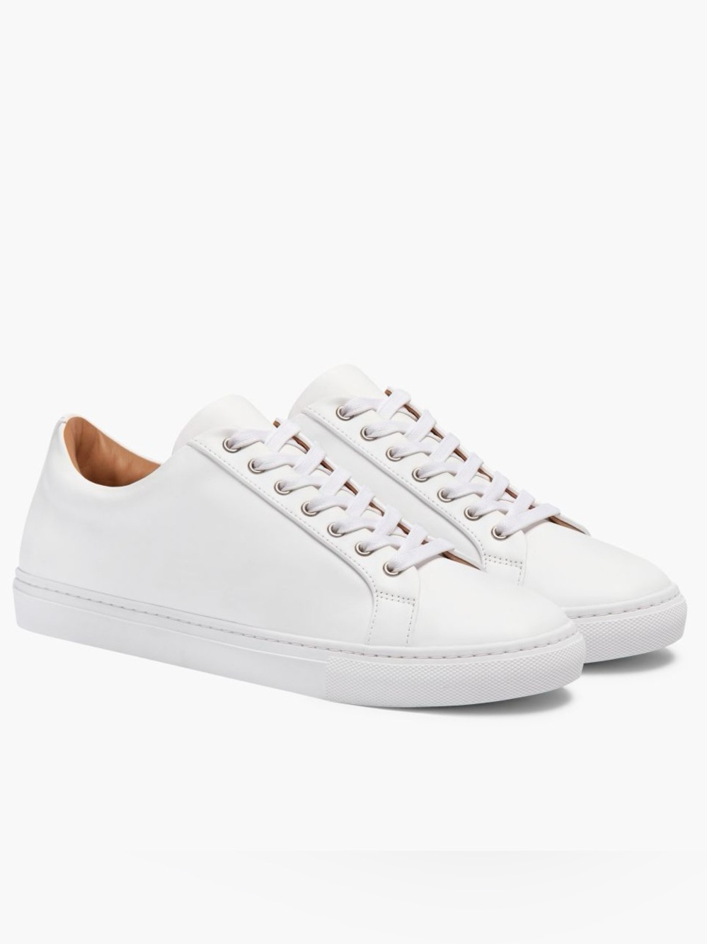 Thursday Everyday White Leather Sneakers Size 8 US